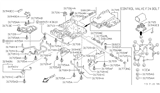 Diagram for 1993 Nissan 300ZX Automatic Transmission Filter - 31728-51X02