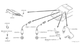 Diagram for 1993 Nissan 300ZX Oxygen Sensor - 22690-30P00