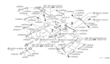 Diagram for 1993 Nissan 300ZX Cooling Hose - 14055-F6511