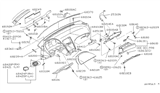 Diagram for 1992 Nissan 300ZX Sun Visor - 68211-30P00