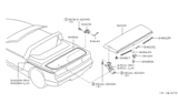 Diagram for 1993 Nissan 300ZX Door Striker - 84620-46P00