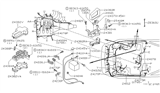 Diagram for Nissan 240SX Fuse Box - 24370-89960