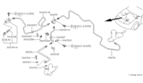 Diagram for Nissan 300ZX Hydraulic Hose - 30852-30P00