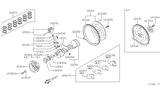 Diagram for 1995 Nissan 300ZX Crankshaft Pulley - 13021-16V10