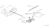 Diagram for 1991 Nissan 300ZX Wiper Arm - 28780-30P10