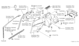 Diagram for 1993 Nissan 300ZX Door Seal - 76921-30P02