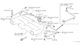 Diagram for 1991 Nissan 300ZX EGR Valve - 14710-30P05