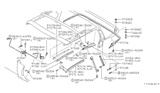 Diagram for Nissan 300ZX Weather Strip - 97173-46P00