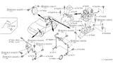 Diagram for 1994 Nissan 300ZX Brake Fluid Pump - 47600-32P00