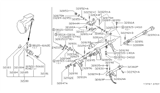 Diagram for 1993 Nissan Pathfinder Shift Fork - 32819-33P00