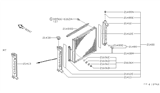 Diagram for Nissan 300ZX Transmission Oil Cooler - 21606-45V25