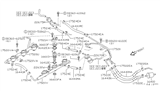 Diagram for 1992 Nissan 300ZX Fuel Injector O-Ring - 16635-88G00