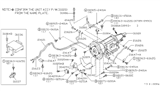 Diagram for 1990 Nissan 300ZX Transmission Assembly - 31020-45X13