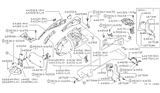 Diagram for 1979 Nissan Datsun 310 Fuel Line Clamps - 16572-U6701