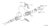 Diagram for 2003 Nissan Xterra Drive Shaft - 37000-7Z600