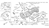 Diagram for Nissan Xterra Transmission Assembly - 310C0-4EX21