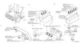 Diagram for 2005 Nissan Sentra Relay - 25230-79963