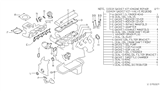 Diagram for Nissan Frontier Cylinder Head Gasket - 10101-3S525