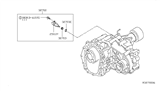 Diagram for 2000 Nissan Xterra Speed Sensor - 32702-9Z069