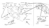 Diagram for 2004 Nissan Frontier Engine Control Module - 23710-EK811