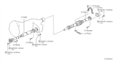 Diagram for 2001 Nissan Xterra Drive Shaft - 37300-4S800