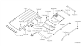 Diagram for 2002 Nissan Xterra Hood Hinge - 73230-7Z030