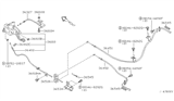 Diagram for Nissan Xterra Parking Brake Cable - 36327-8Z300