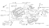 Diagram for 2001 Nissan Xterra Crankshaft Seal - 12279-2B501