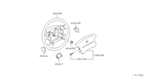 Diagram for 2004 Nissan Xterra Steering Wheel - 48430-8Z313