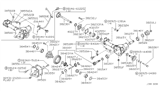 Diagram for Nissan 200SX Pinion Washer - 38154-P6017