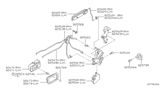 Diagram for Nissan Altima Rear Door Striker - 80570-7Z000