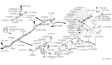 Diagram for Nissan Van Fuel Line Clamps - 46271-50L00