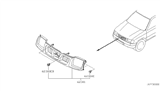 Diagram for 2004 Nissan Xterra Grille - 62310-7Z840