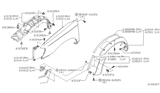 Diagram for 2004 Nissan Xterra Fender - F3113-7Z031