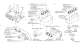 Diagram for 2005 Nissan 350Z Relay - 25230-79915