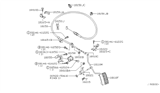 Diagram for 1999 Nissan Frontier Throttle Cable - 18201-4S110