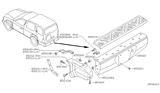 Diagram for Nissan Xterra Bumper - H5010-7Z020