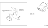 Diagram for Nissan Frontier Fog Light Bulb - 26296-9B912