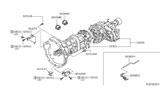 Diagram for 1999 Nissan Frontier Transmission Assembly - 320A0-4S110