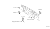 Diagram for 2002 Nissan Xterra Dash Panels - 67300-7Z830