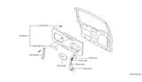 Diagram for 2003 Nissan Xterra Door Handle - 90940-7Z000