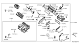 Diagram for 2012 Nissan Leaf A/C Expansion Valve - 92200-1FA1A