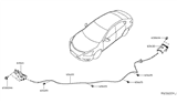 Diagram for Nissan Hood Latch - 65601-5UD0A