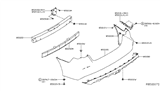 Diagram for 2017 Nissan Sentra Bumper - 850B2-4FU0A