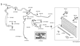 Diagram for 2015 Nissan Sentra A/C Condenser - 92100-3SH0B