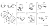 Diagram for 2014 Nissan Versa Car Key - 285E3-3SG0D