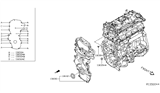 Diagram for 2013 Nissan Sentra Timing Cover - 13500-3RC0A