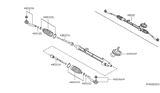 Diagram for Nissan Sentra Rack and Pinion Boot - D8203-4AF1A