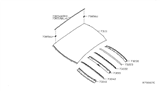 Diagram for 2019 Nissan Sentra Hood Hinge - G3231-3SGMA