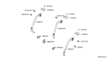 Diagram for Nissan Sentra Seat Belt - 88854-3RM8A